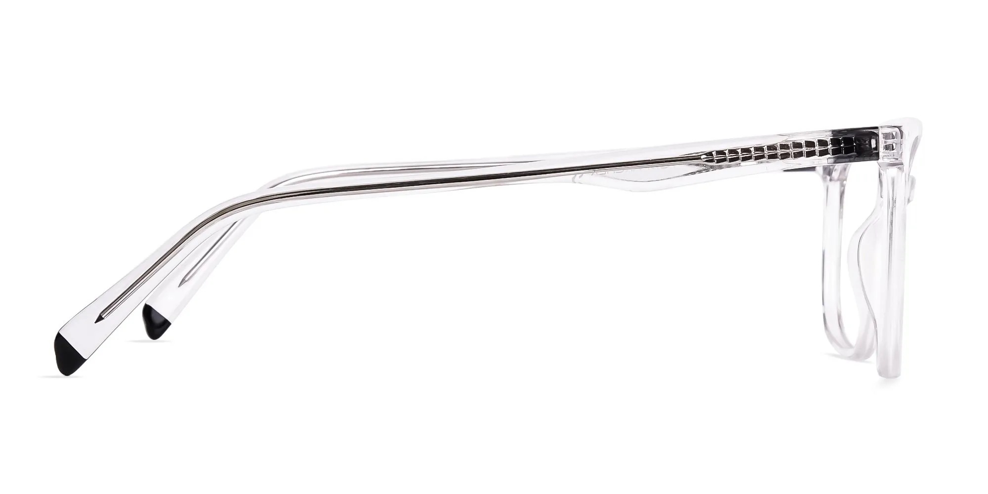 Transparent Square Rectangular Glasses Frames-2