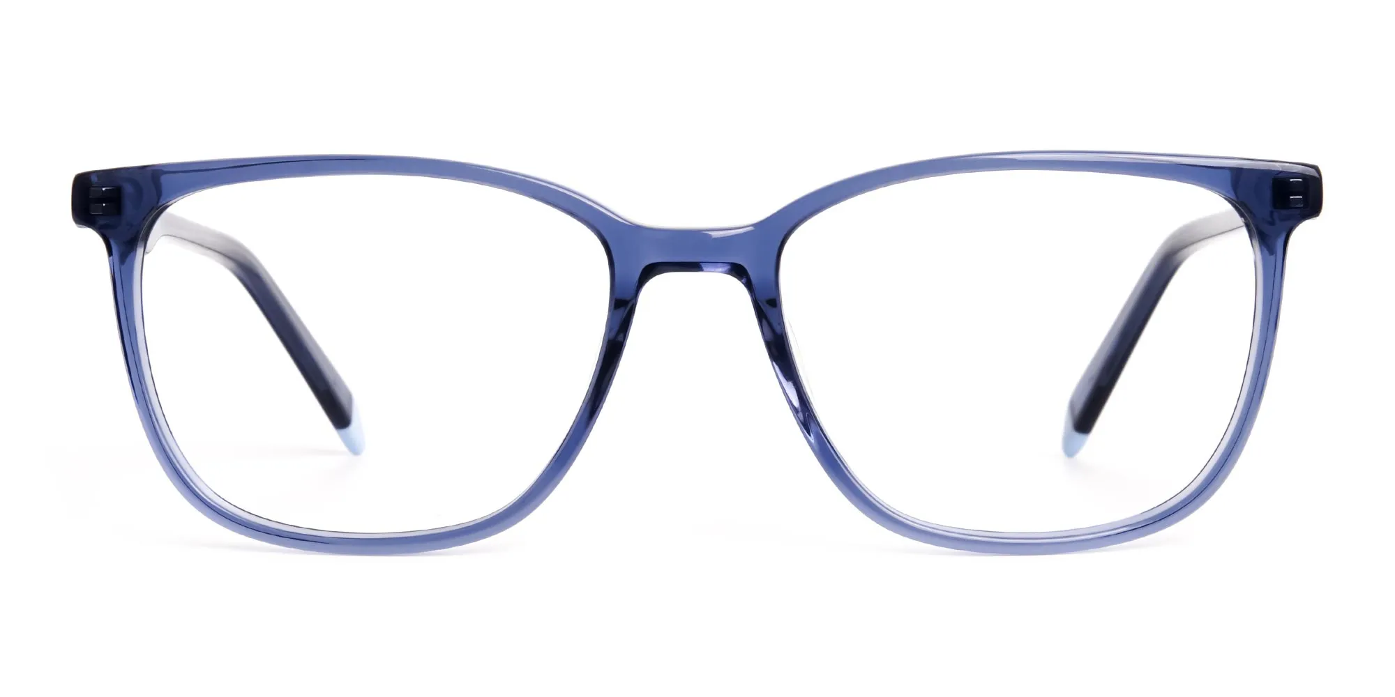 Navy Blue Square and Rectangular Glasses Frames-2