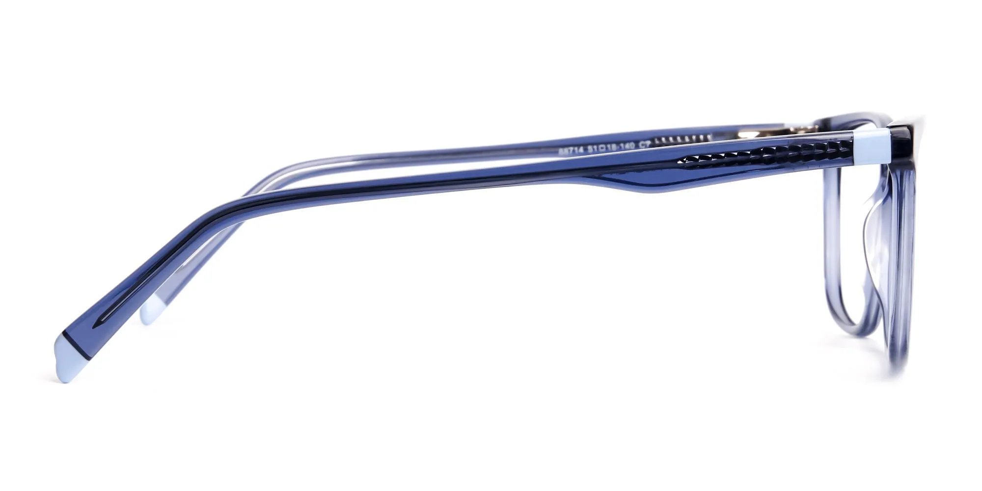 Navy Blue Square and Rectangular Glasses Frames-2