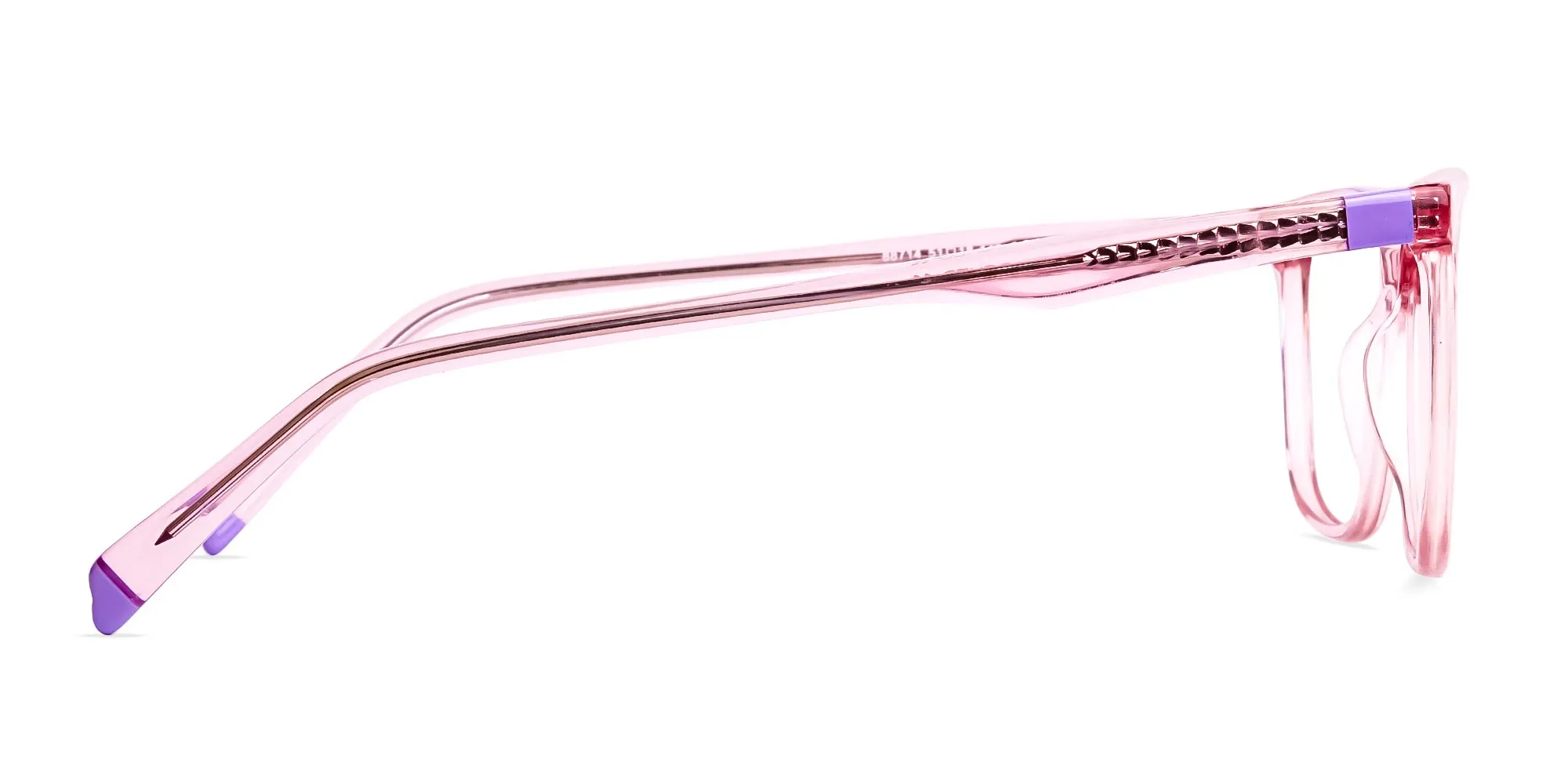 Crystal pink Square and Rectangular Glasses Frames -2