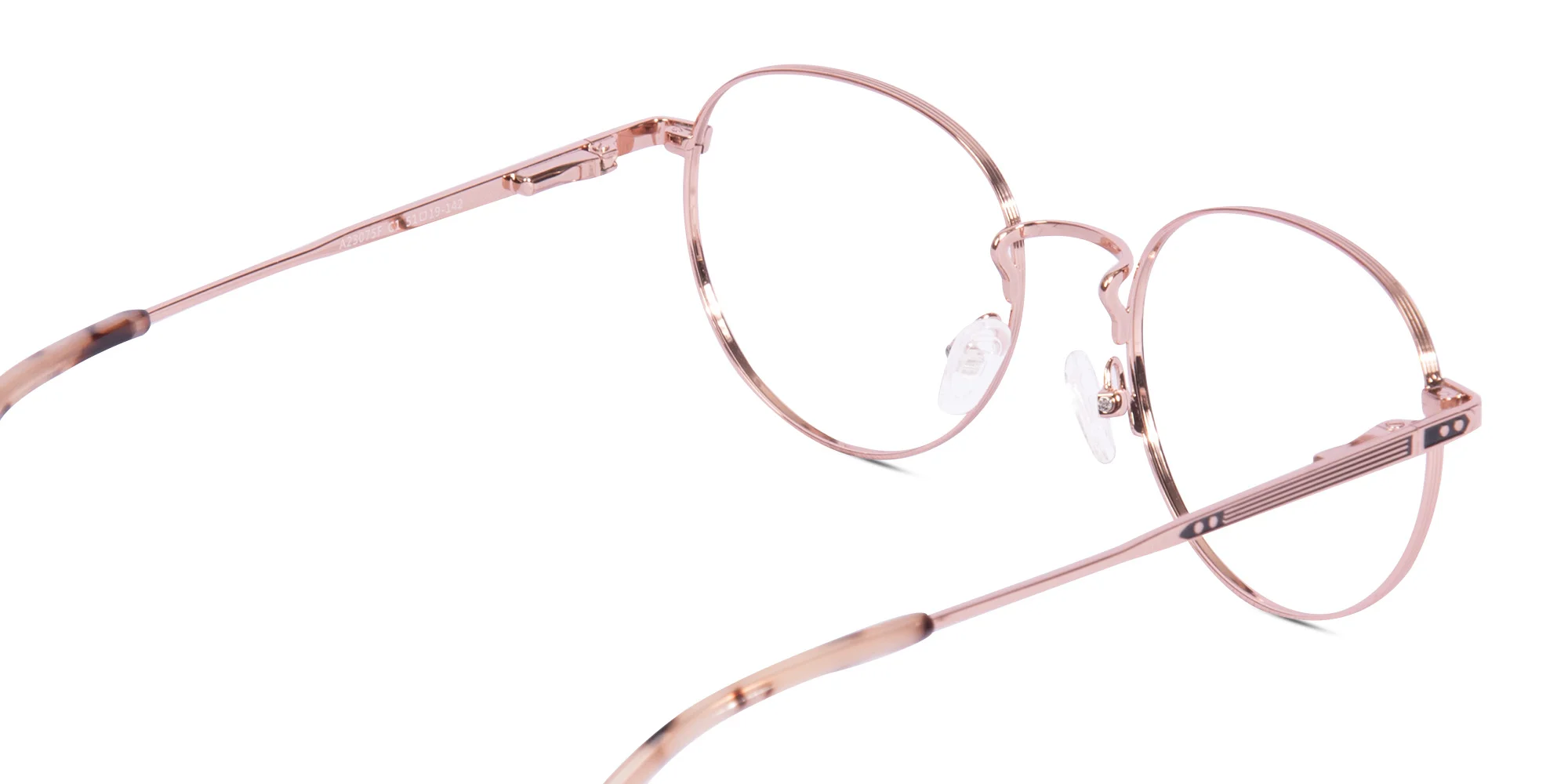 Round Gold Eyeglasses-5