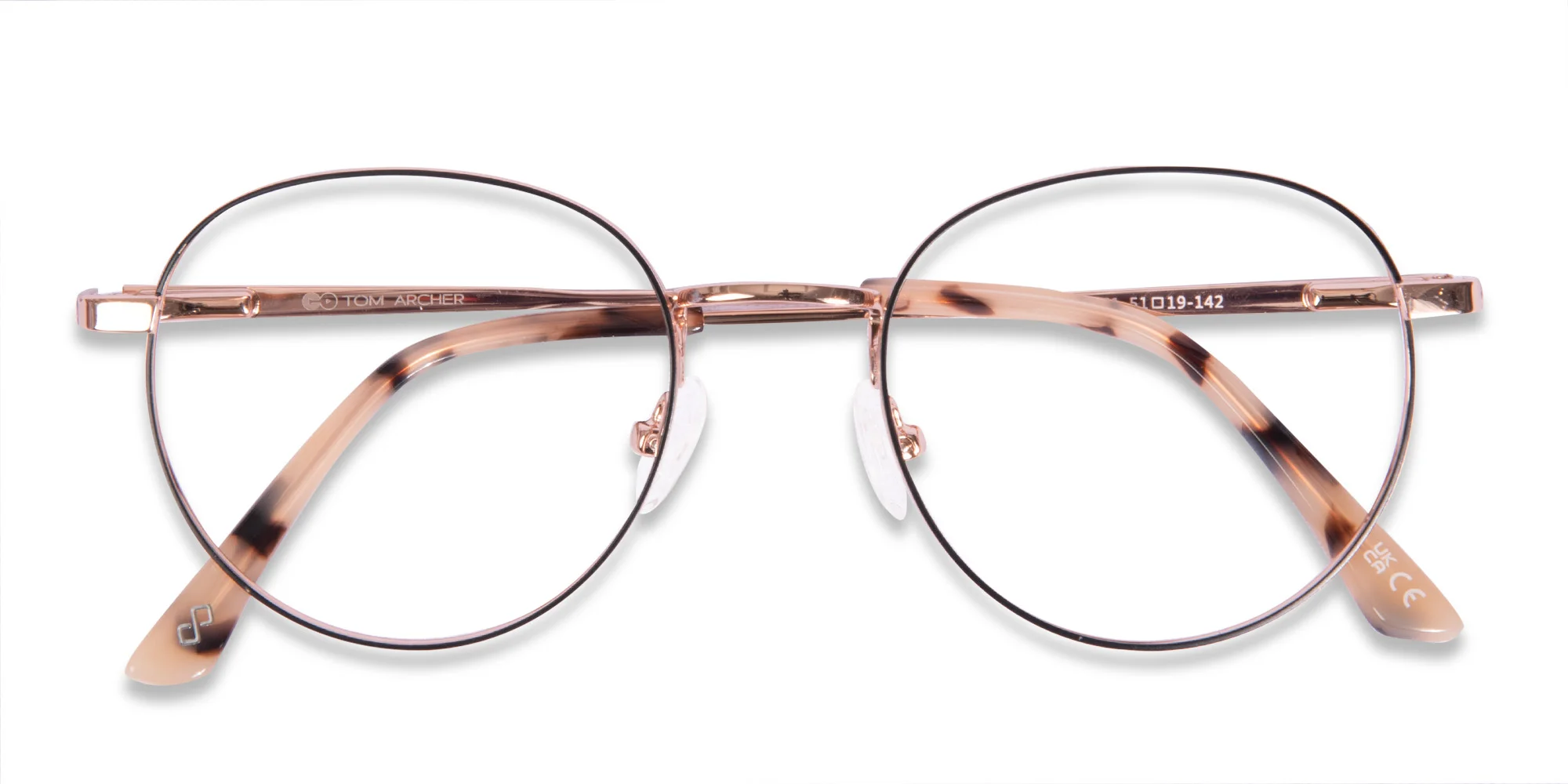 Round Gold Eyeglasses-6