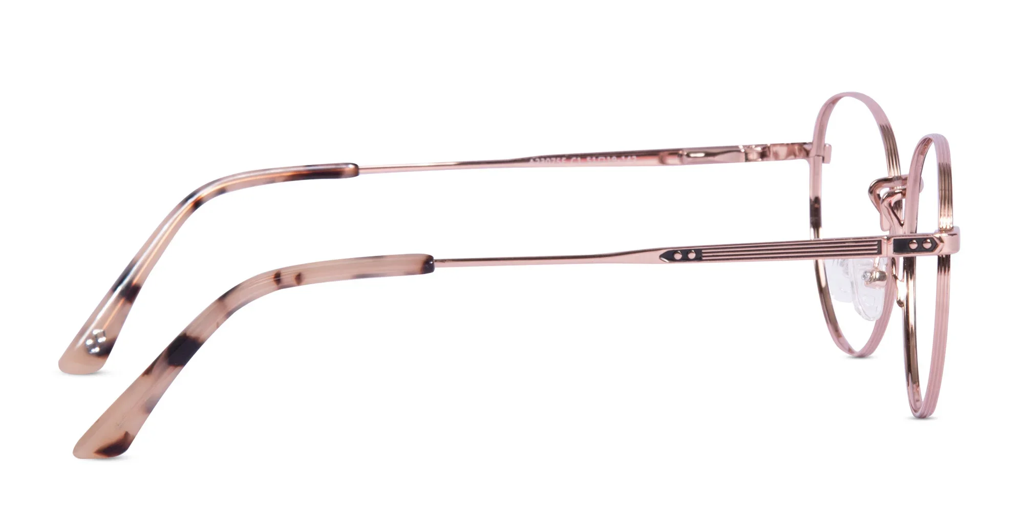 Round Gold Eyeglasses-4