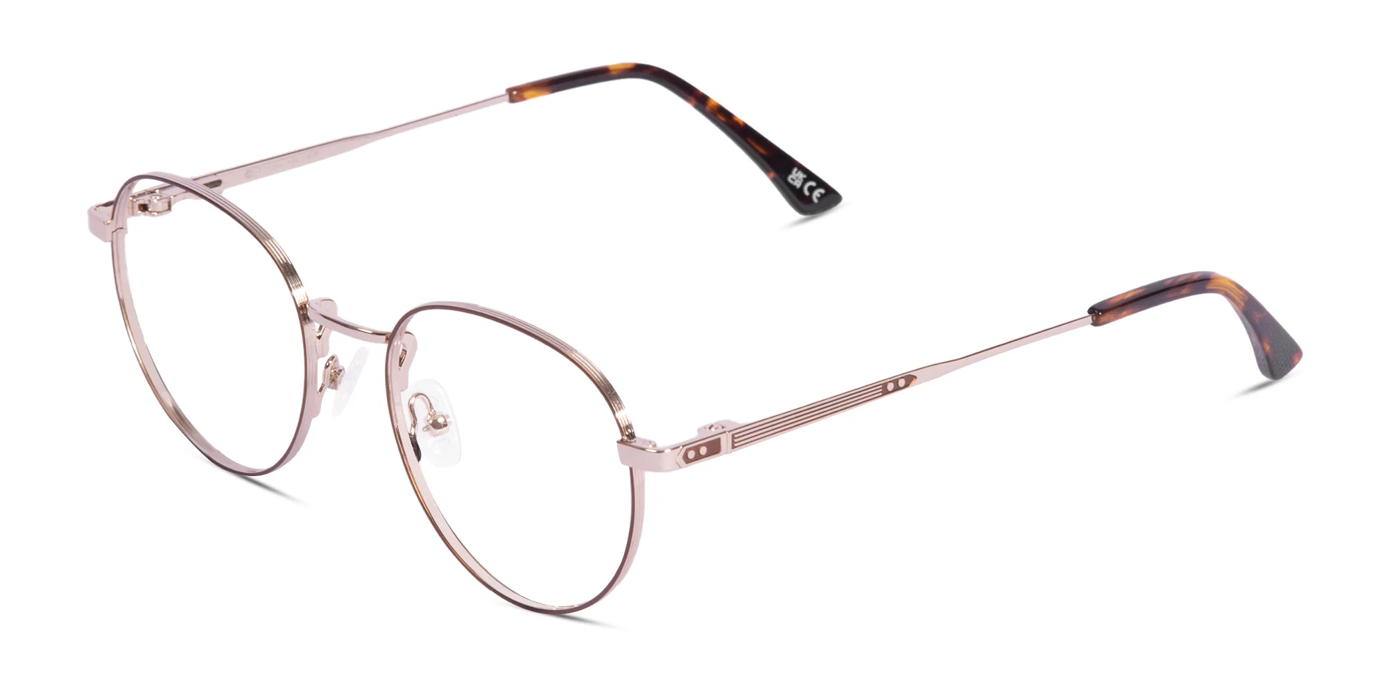 Round Metal Frame Glasses-3