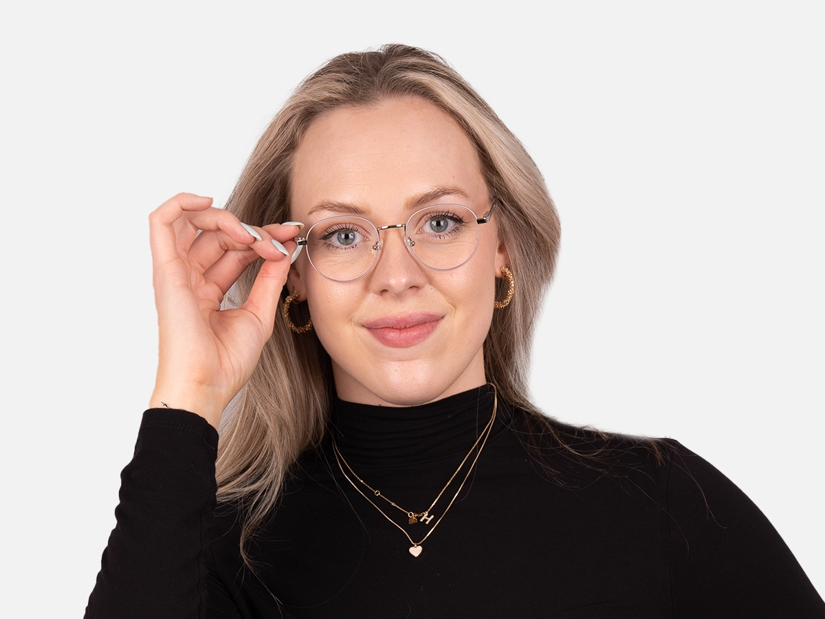 Round Metal Eyeglasses-53