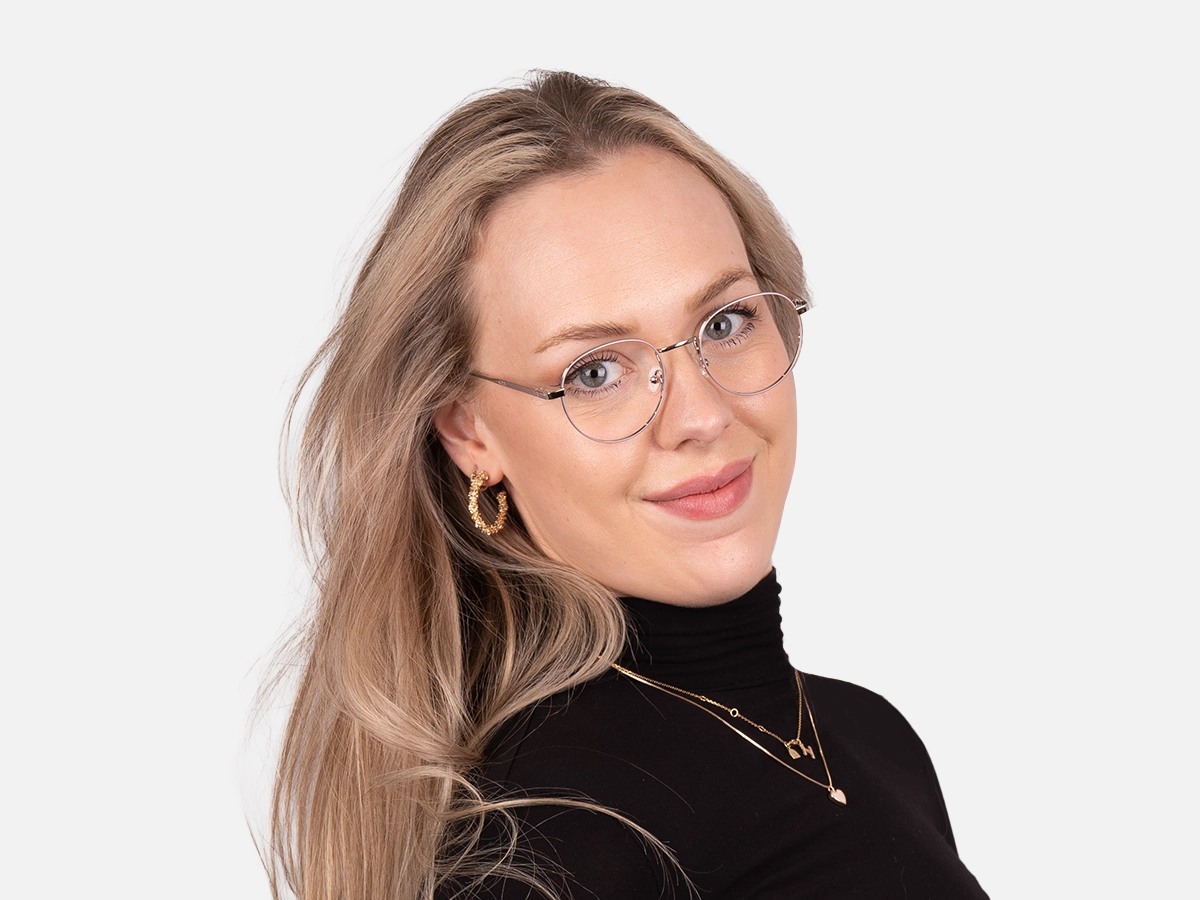 Round Metal Eyeglasses-54