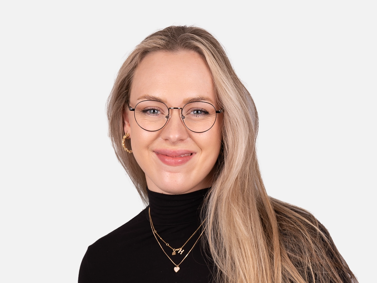 Black Metal Frame Glasses-52