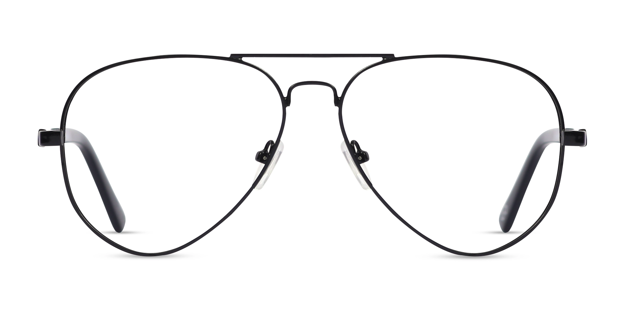 LG6301F/1 - Solid Black Glasses