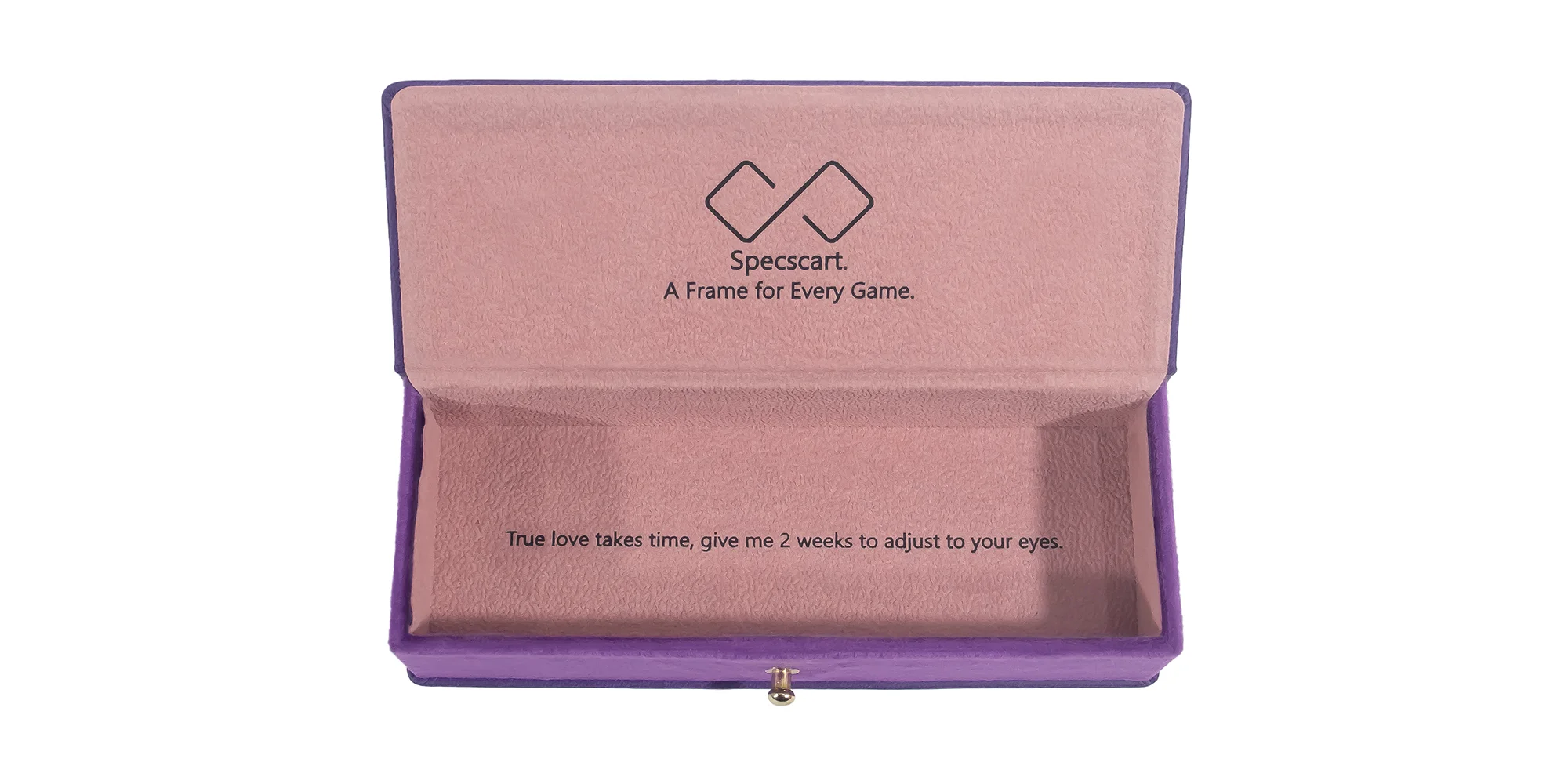 Purple Funky Glasses Case-2