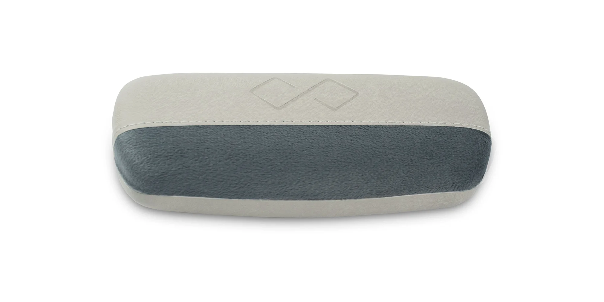 Grey Hard Case Eyeglass Case-1