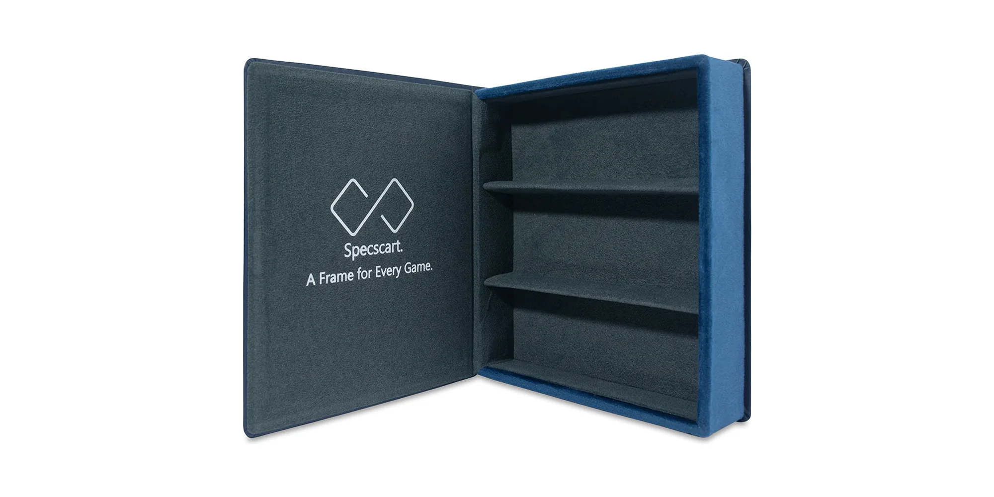 Blue Eyeglass Case For Multiple Glasses-4