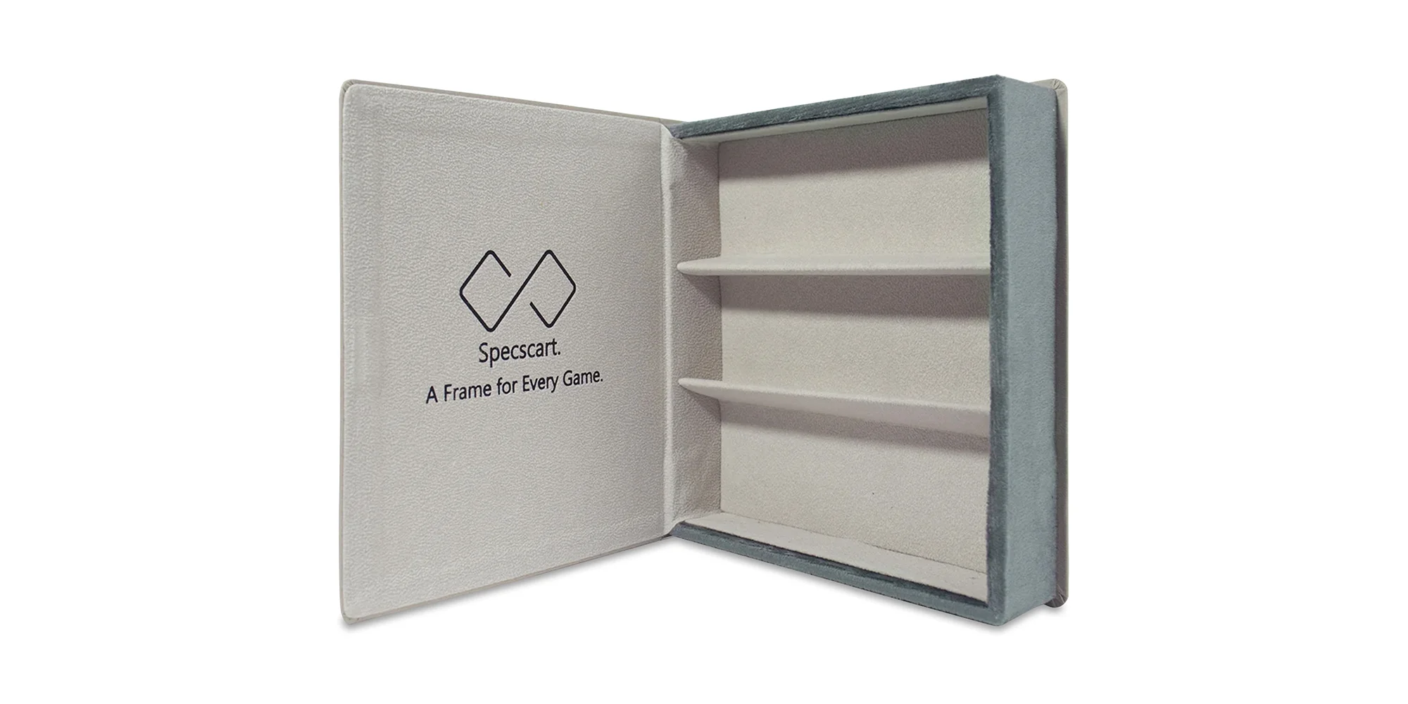 Grey Eyeglass Case For Multiple Pairs-4