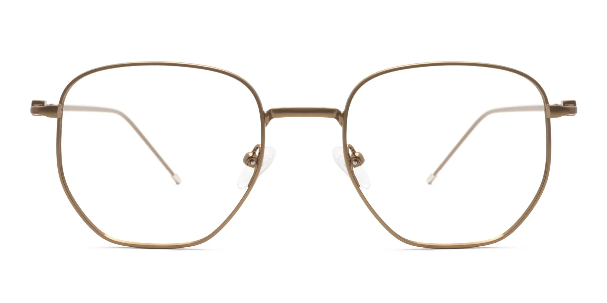 hexagon metal frame glasses-2 hexagon metal frame glasses-2