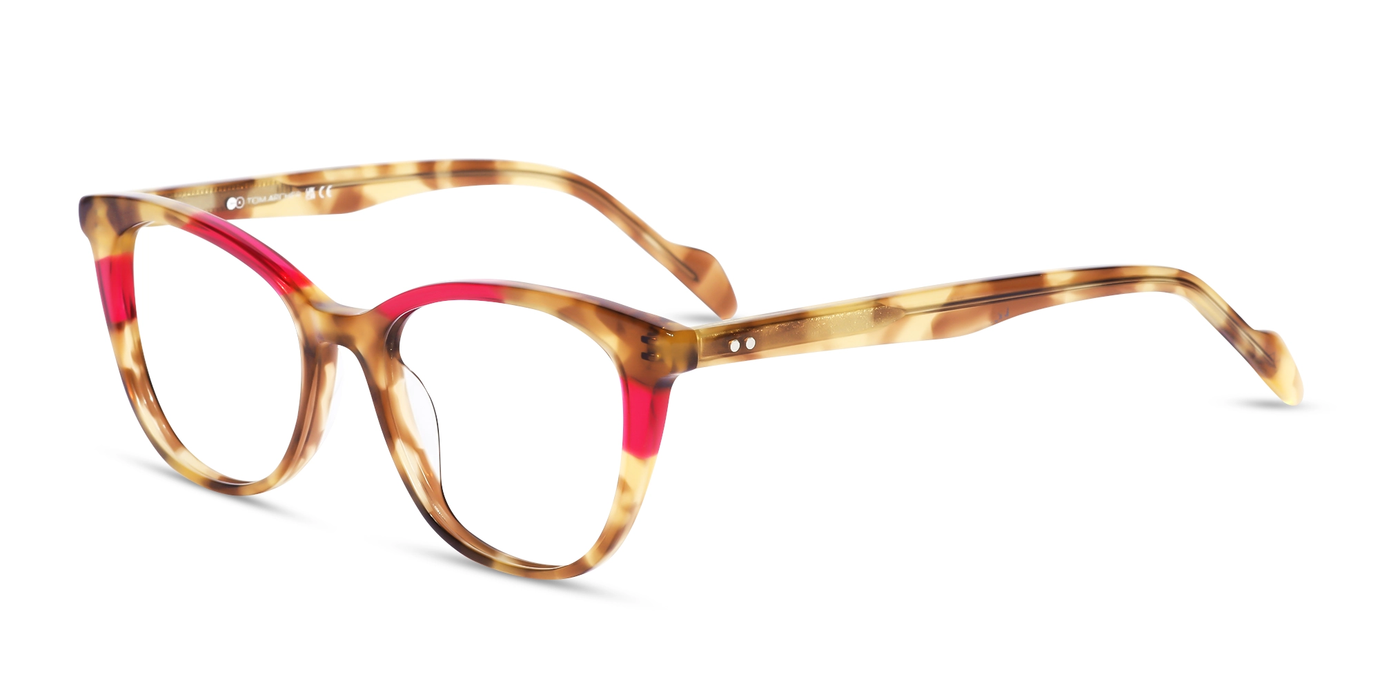 Honey Tortoise Cat Eye Acetate Eyeglasses-3