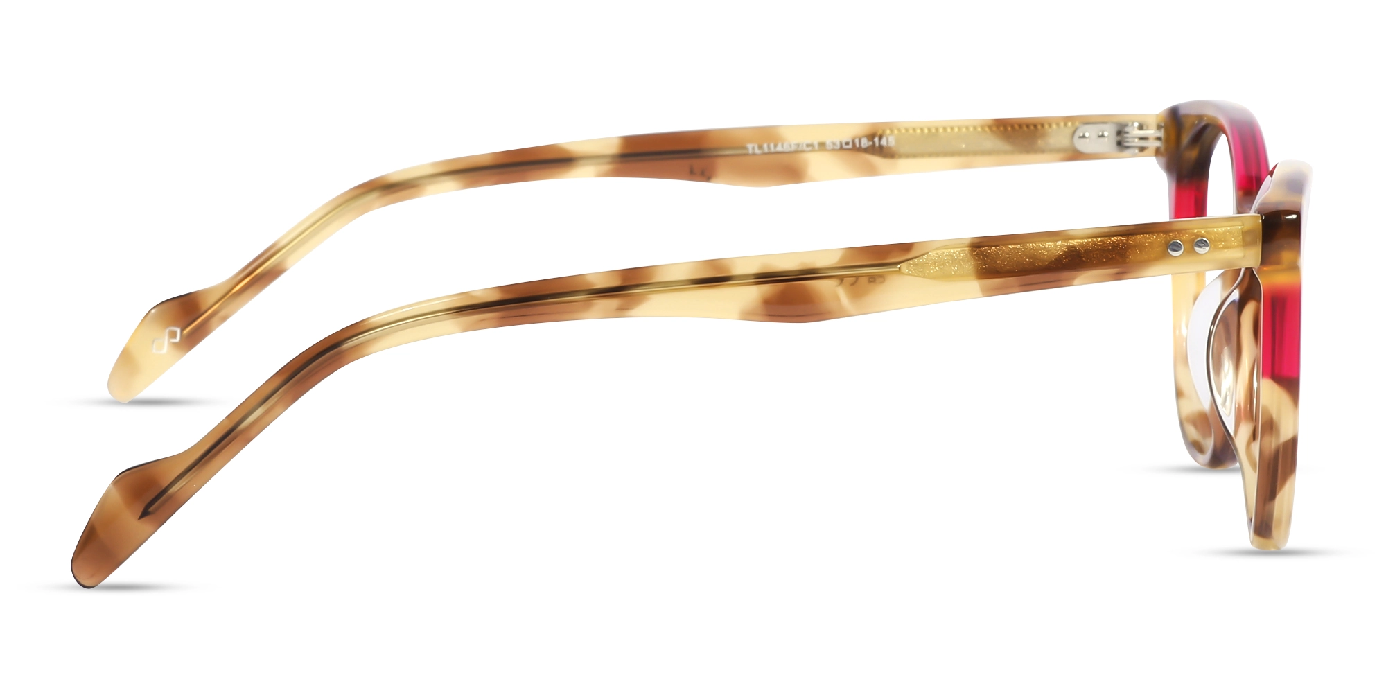 Honey Tortoise Cat Eye Acetate Eyeglasses-4