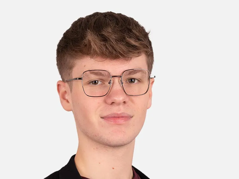 Square Wire Frame Glasses-2