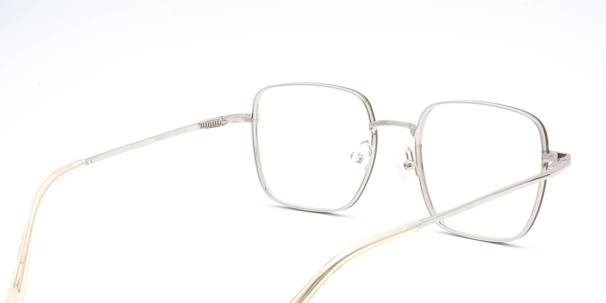 Silver Wire Frame Glasses-2