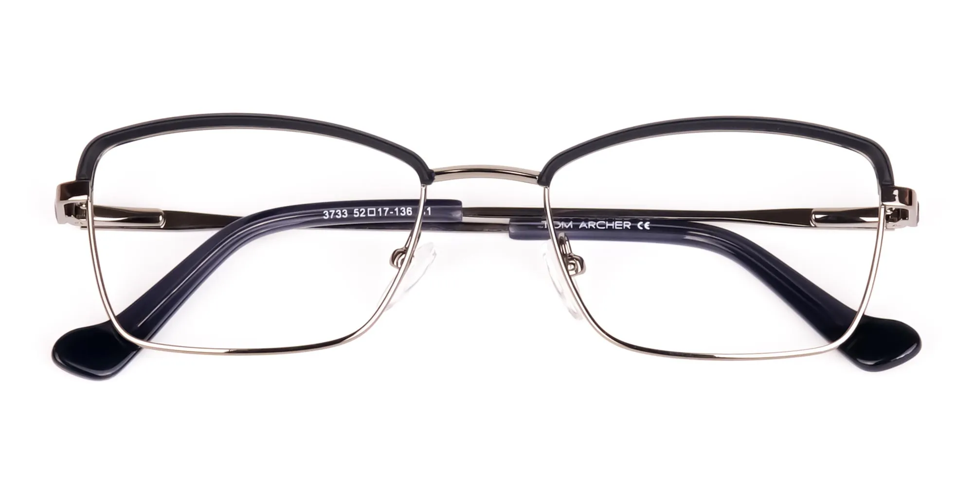 metal frame blue light glasses-2