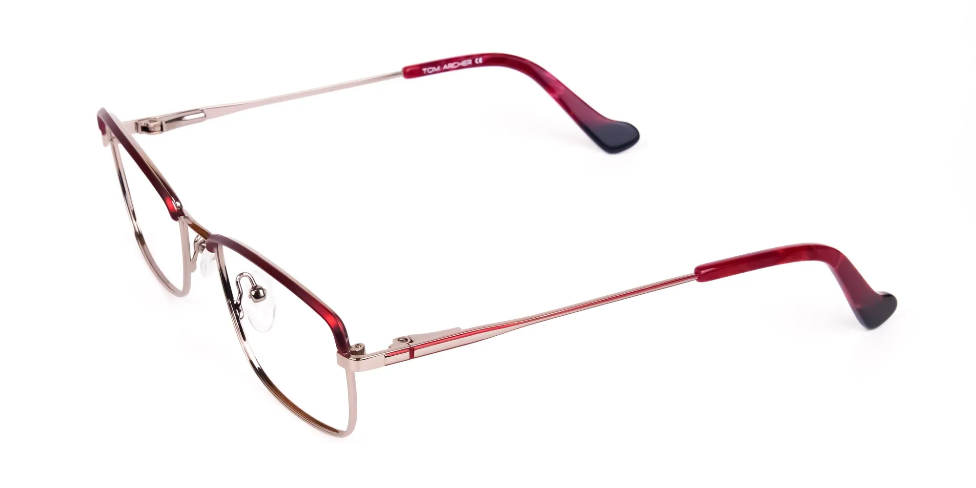 blue light glasses metal frame-2