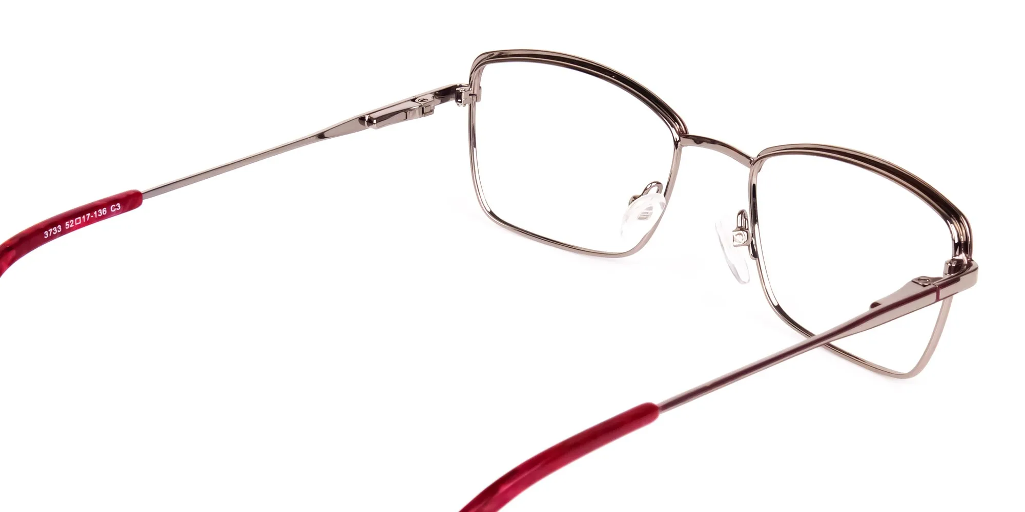 blue light glasses metal frame-2