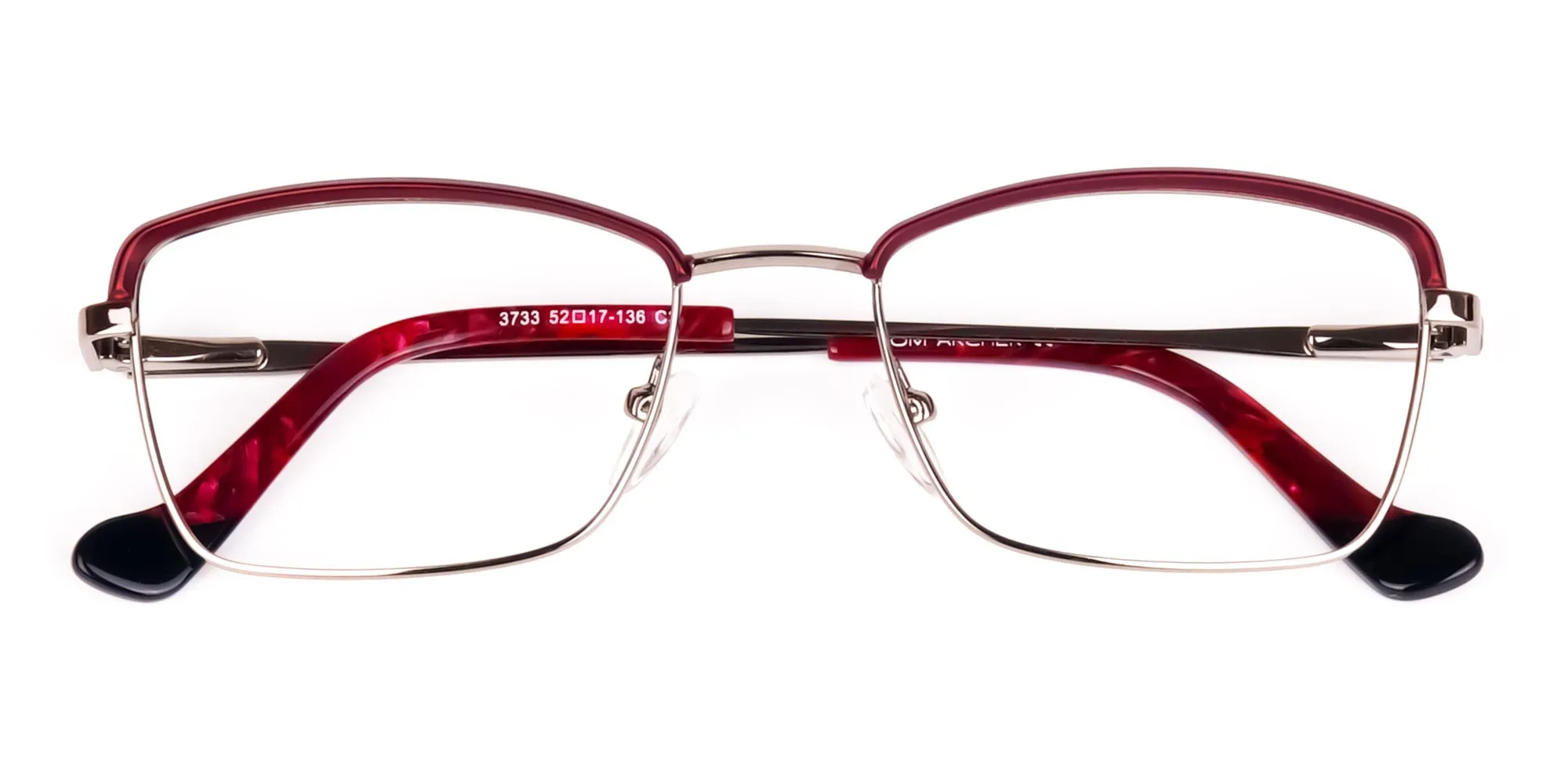 blue light glasses metal frame-2