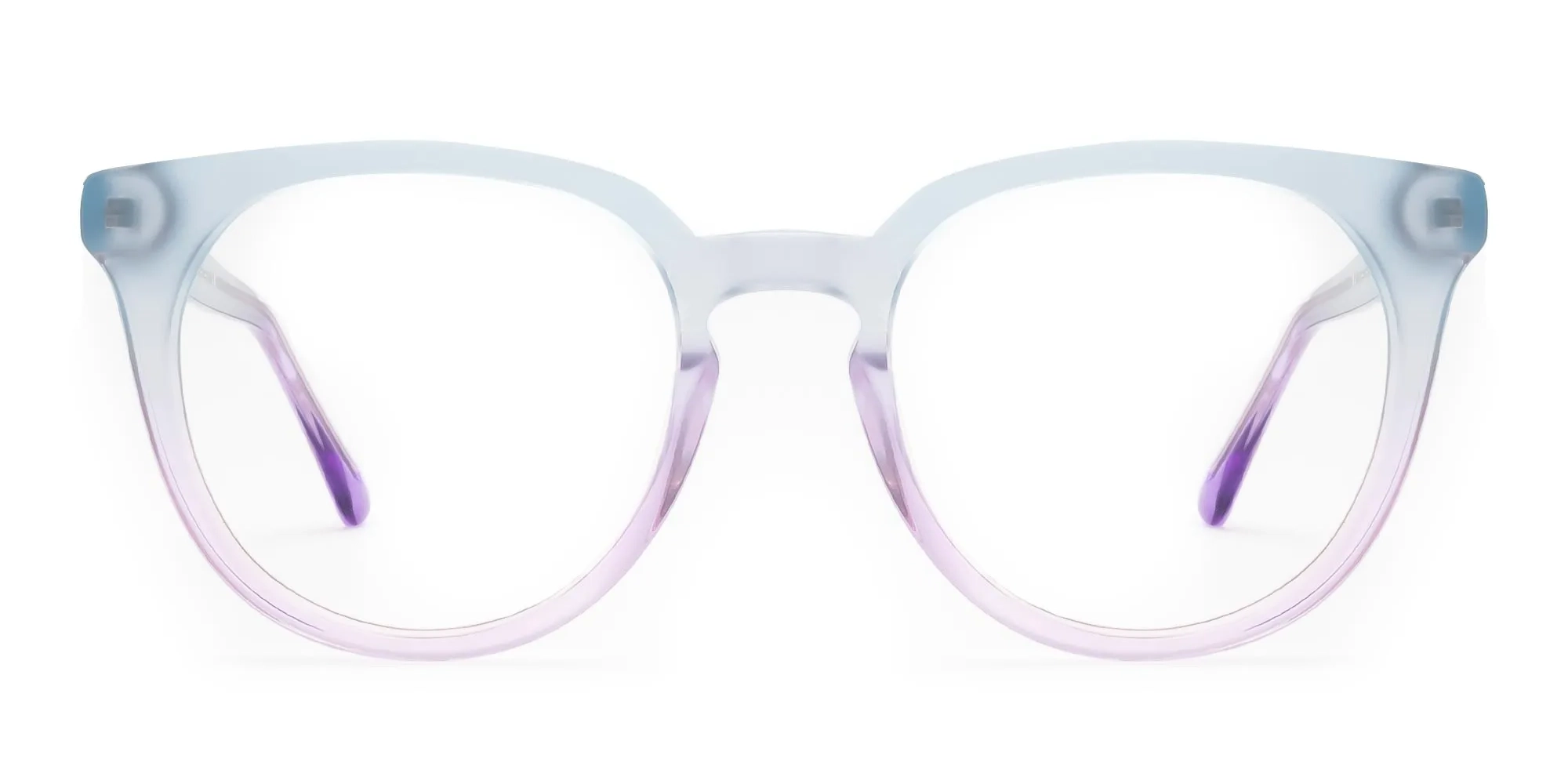 Designer Round Keyhole Glasses-2