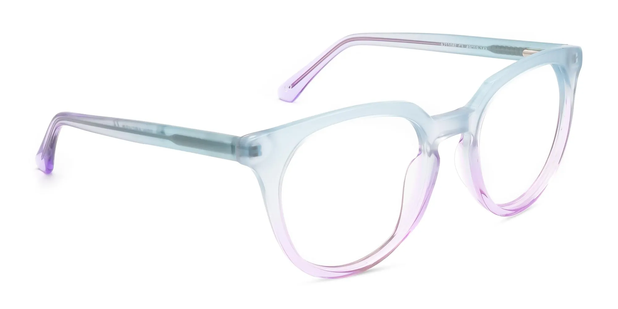 Designer Round Keyhole Glasses-2