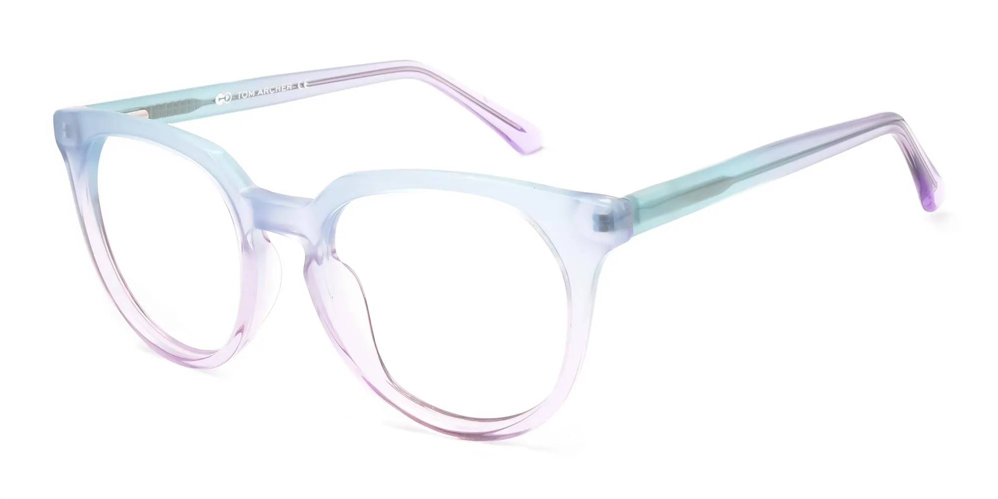 Designer Round Keyhole Glasses-2