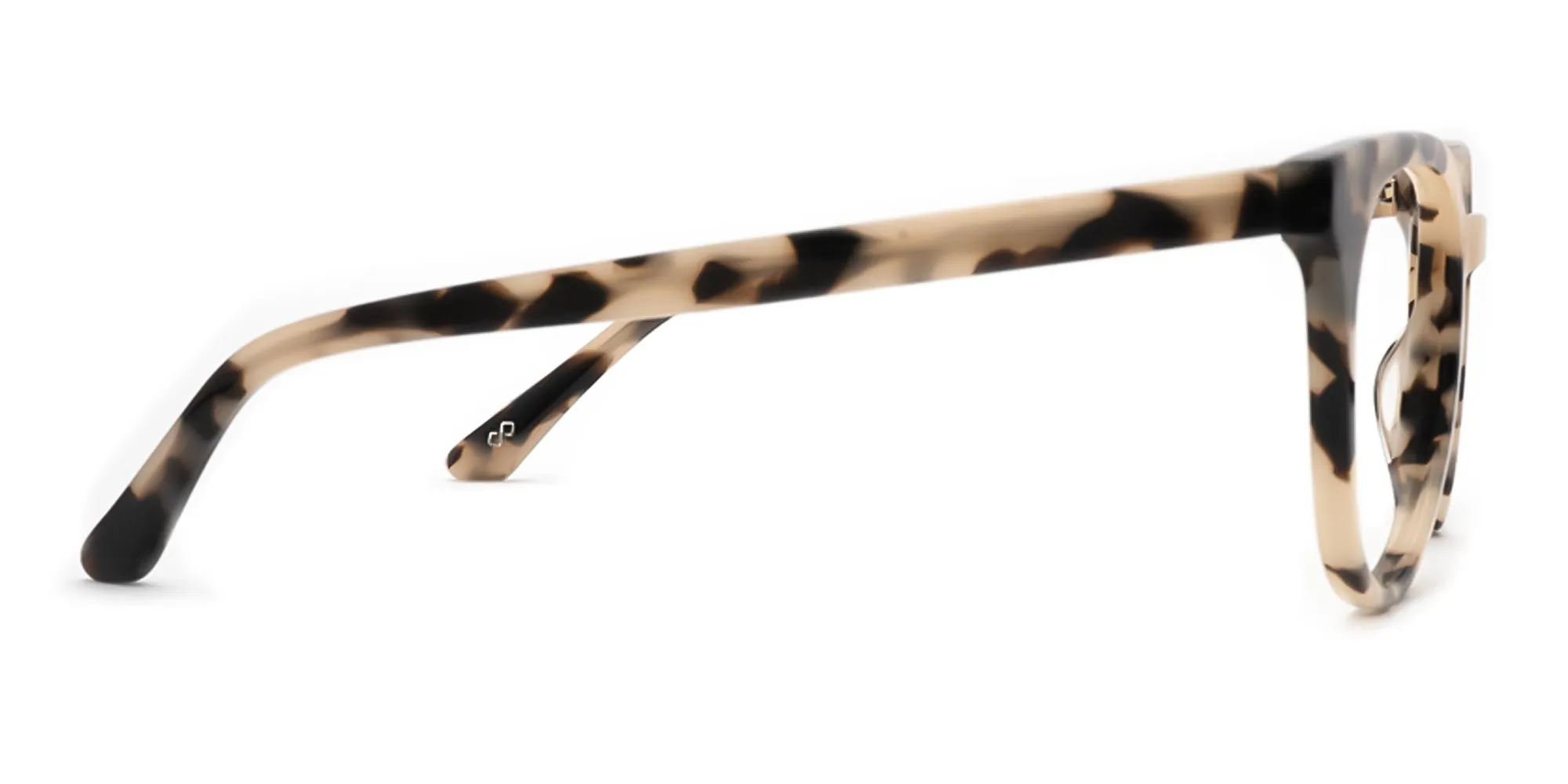 Tortoiseshell Keyhole Glasses-2