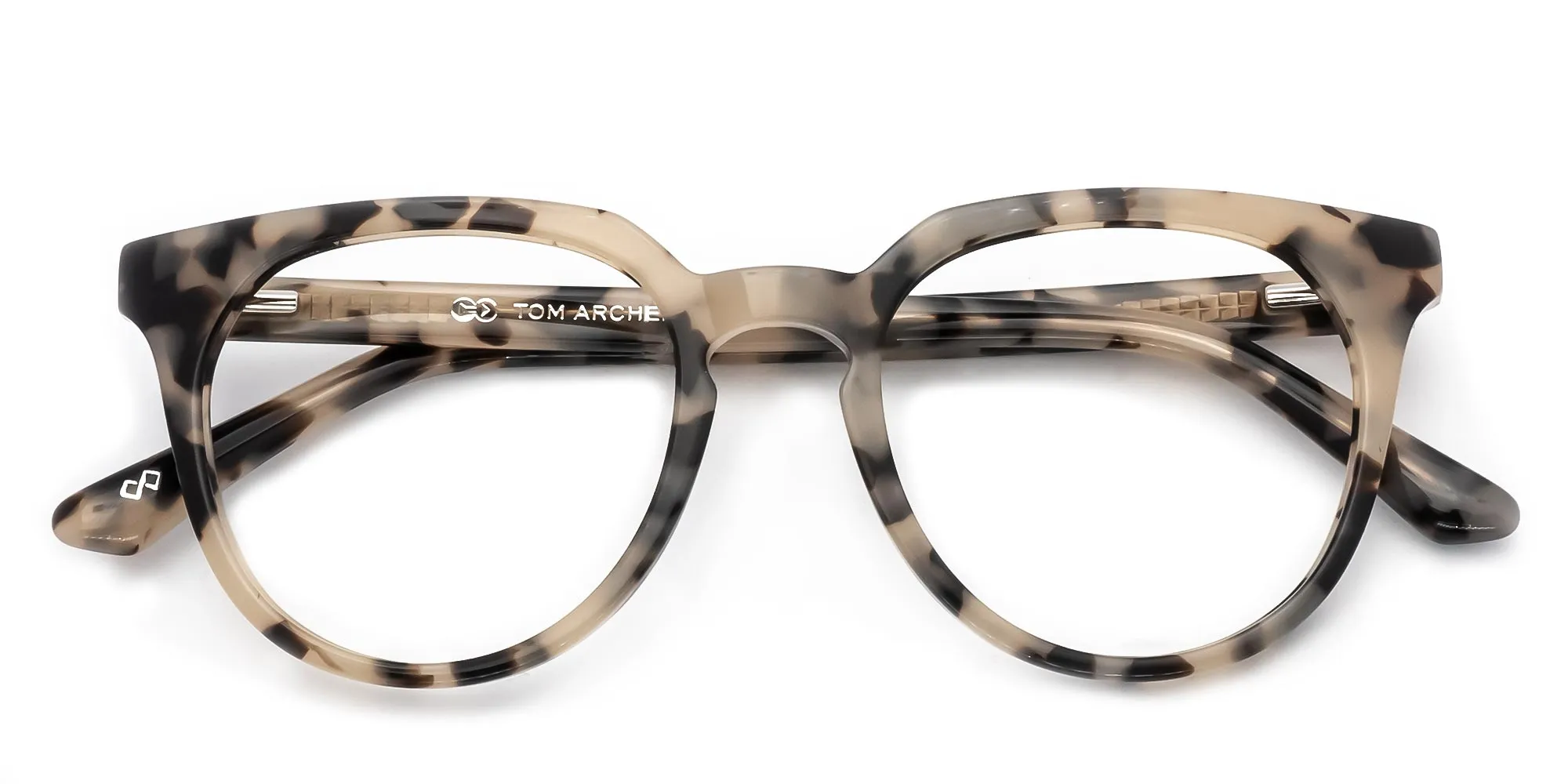 Tortoiseshell Keyhole Glasses-2