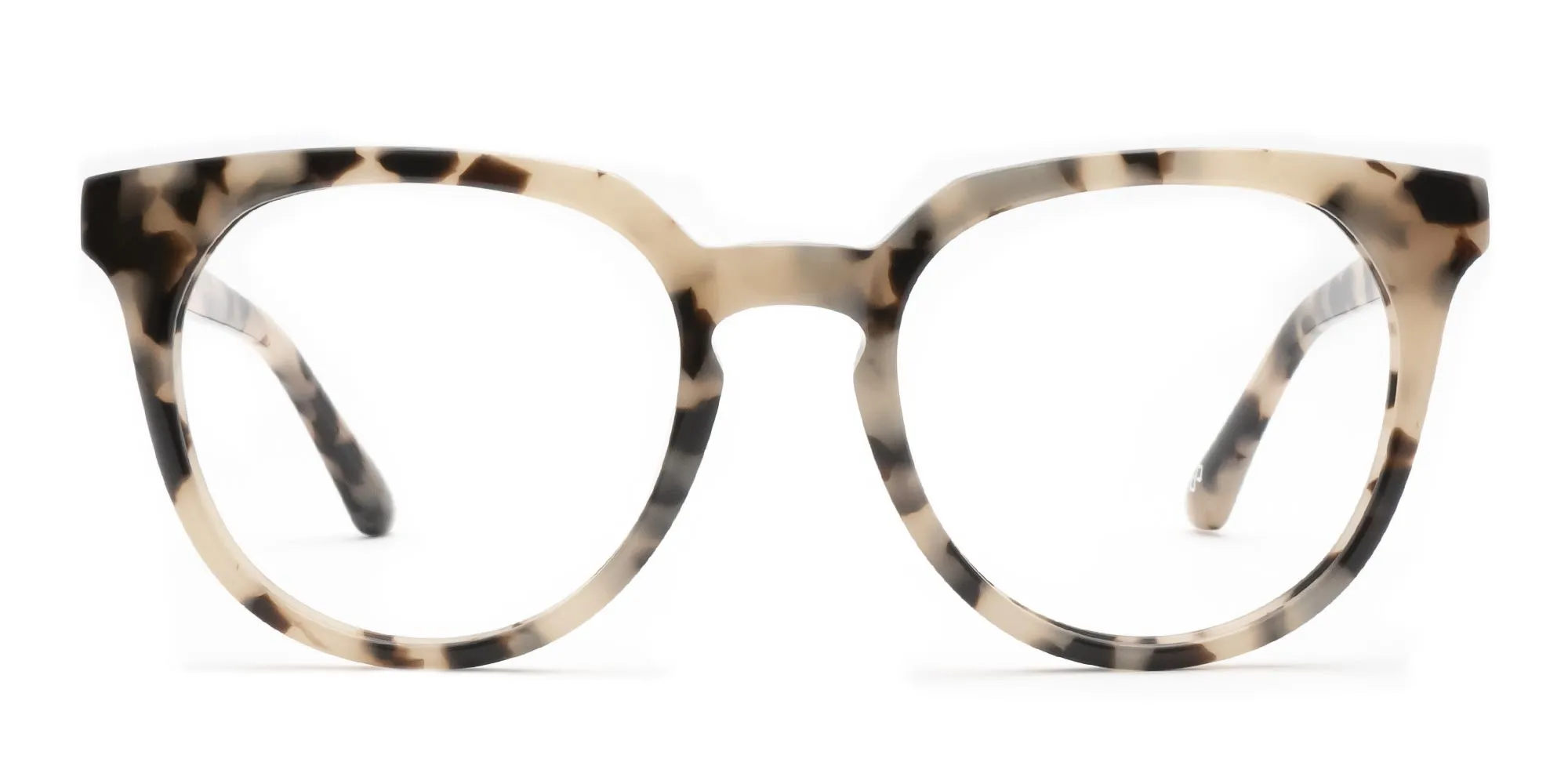 Tortoiseshell Keyhole Glasses-2