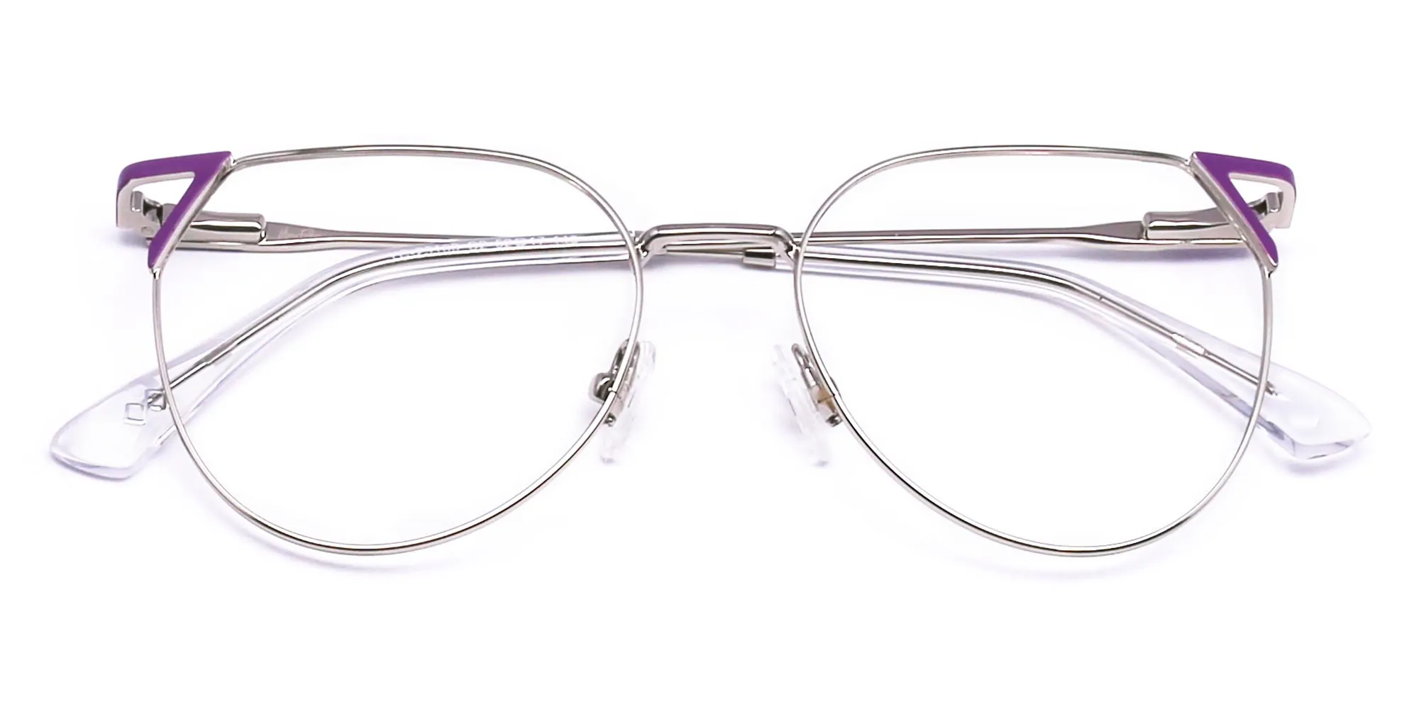 metal cat eye glasses-2