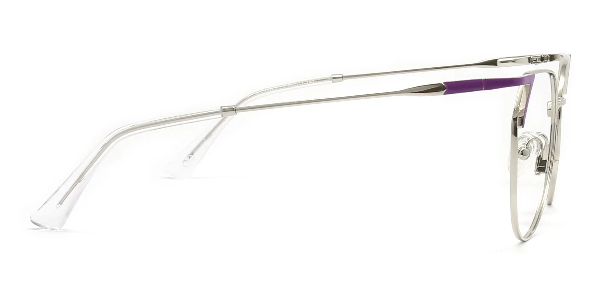 metal cat eye glasses-2