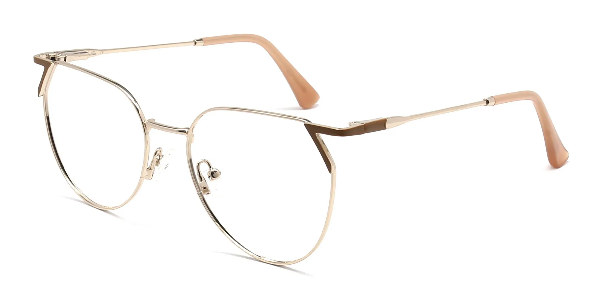 cat eye glasses metal frame0-2 cat eye glasses metal frame0-2