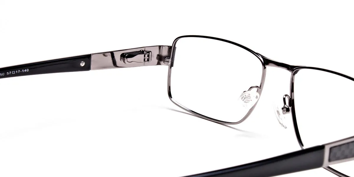 Black & Gunmetal Glasses -2