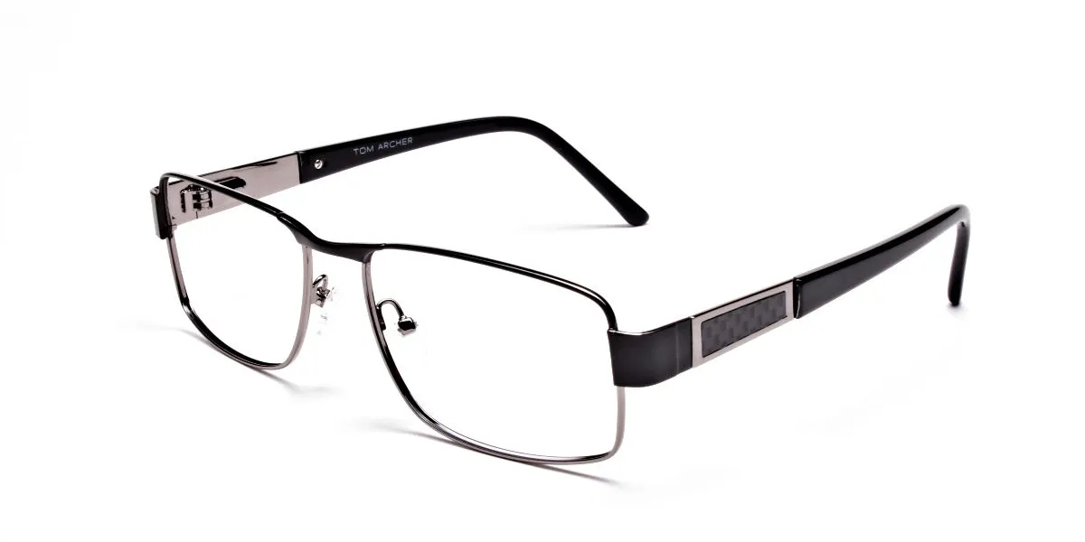 Black & Gunmetal Glasses -2