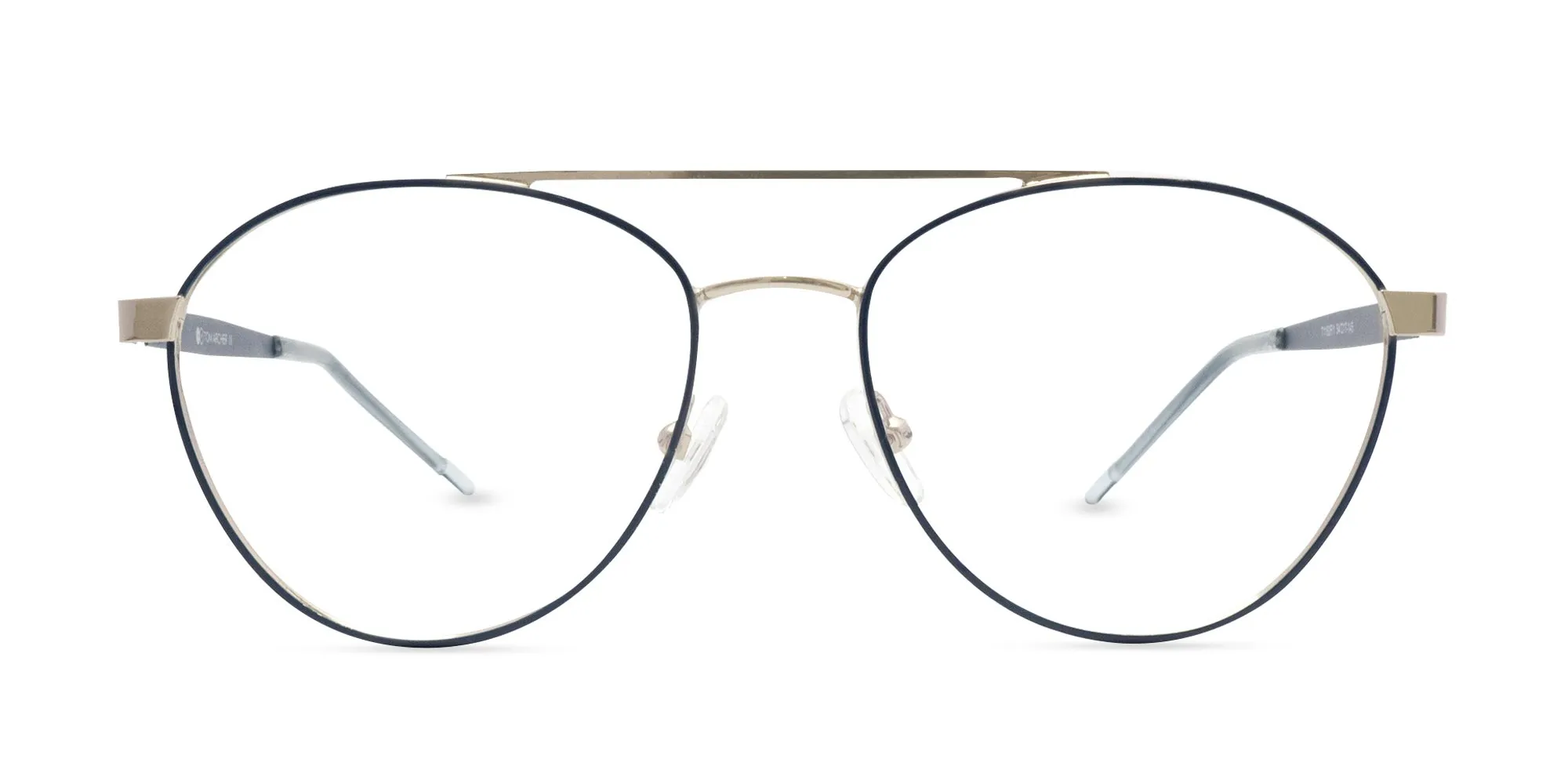 Pilot Metal Frame Glasses-2