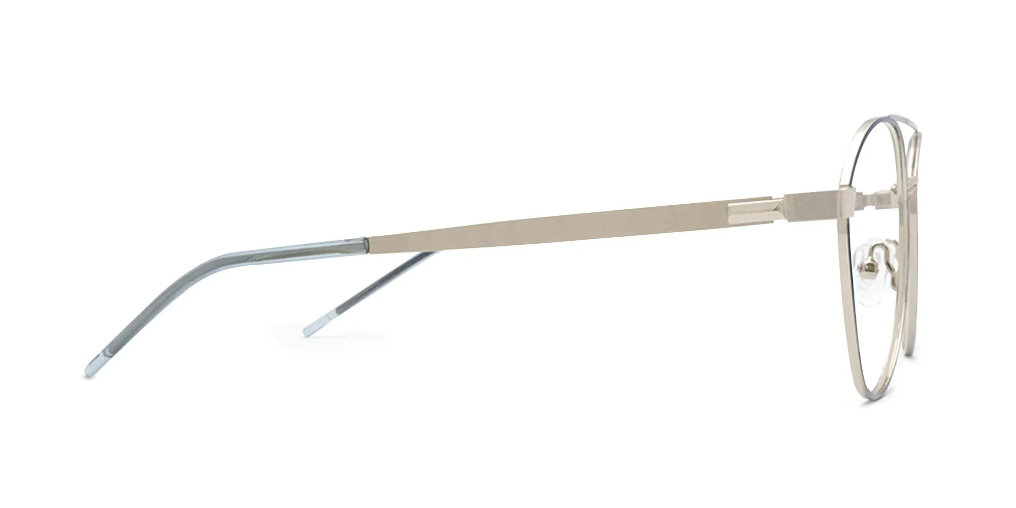 Pilot Metal Frame Glasses-2