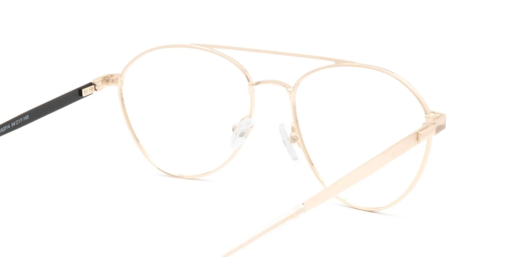 Gold Frame Pilot Glasses-2