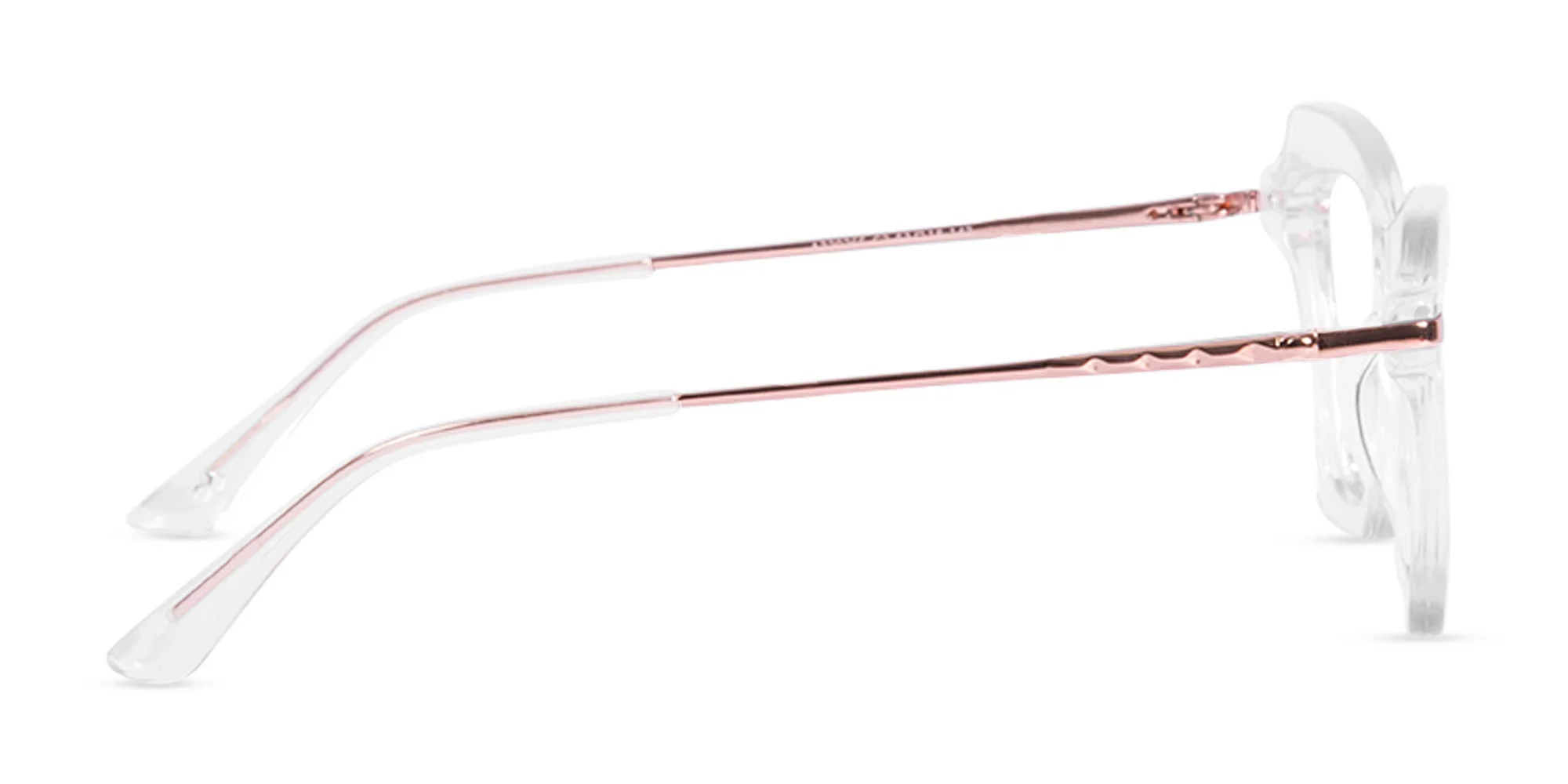 Clear Cat Eye Glasses-4