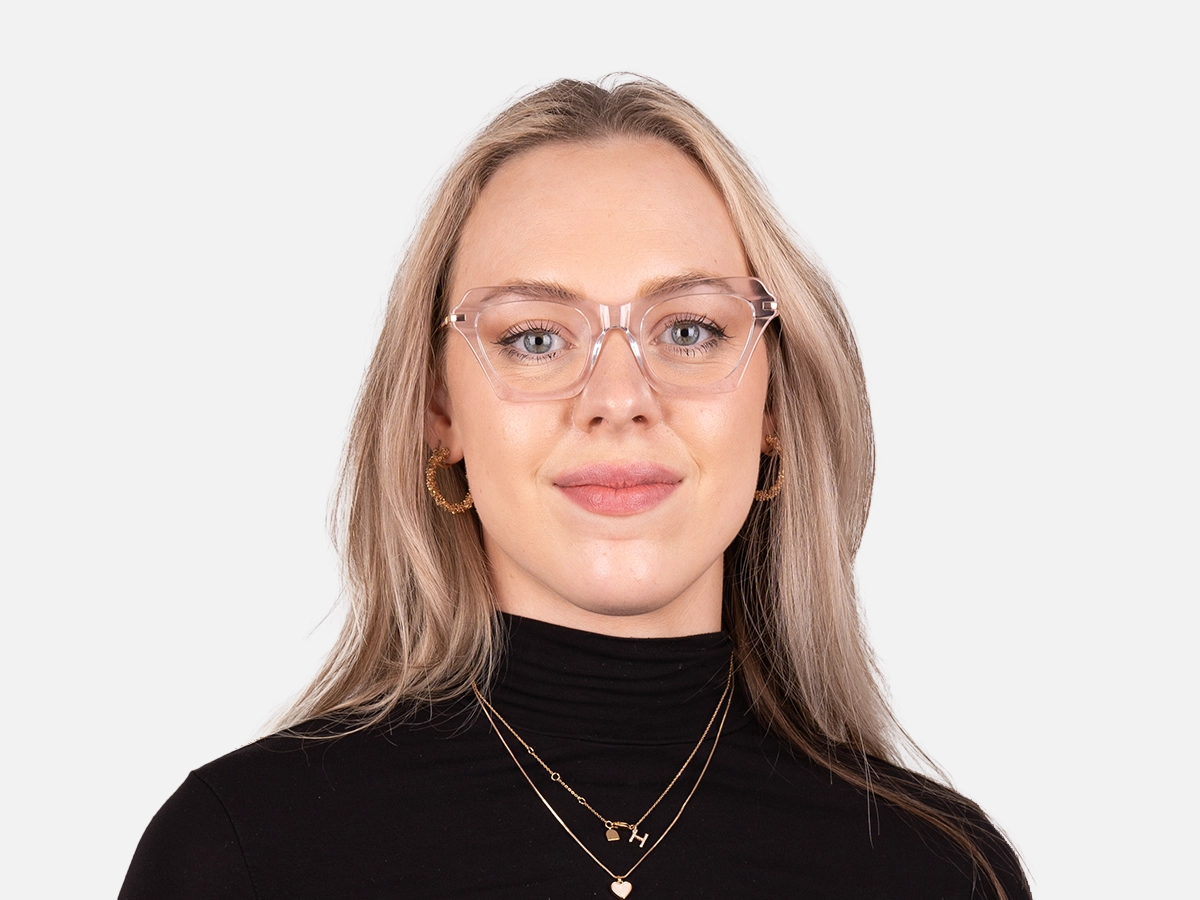 Clear Cat Eye Glasses-51