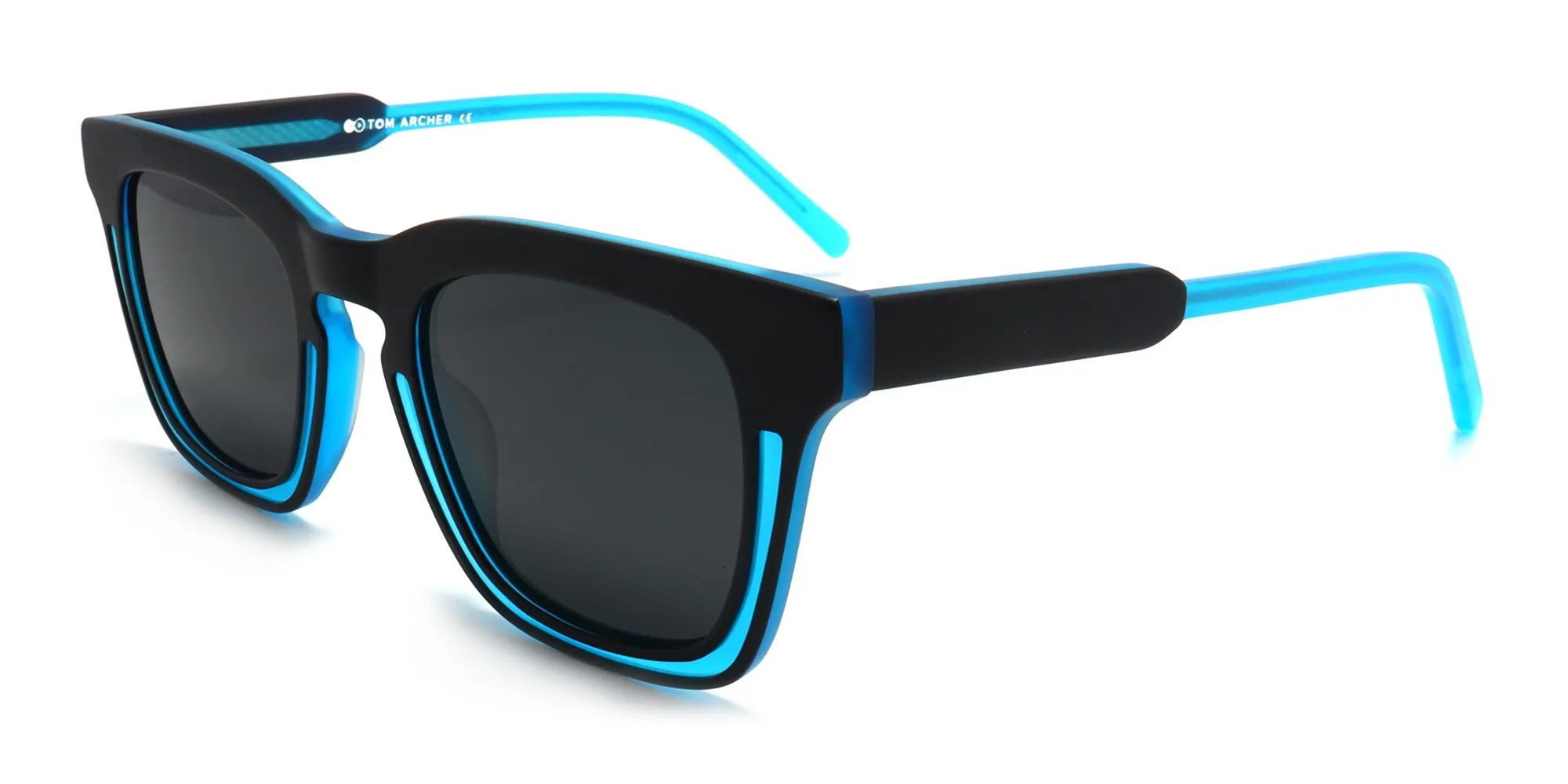 black and blue sunglasses-2 black and blue sunglasses-2