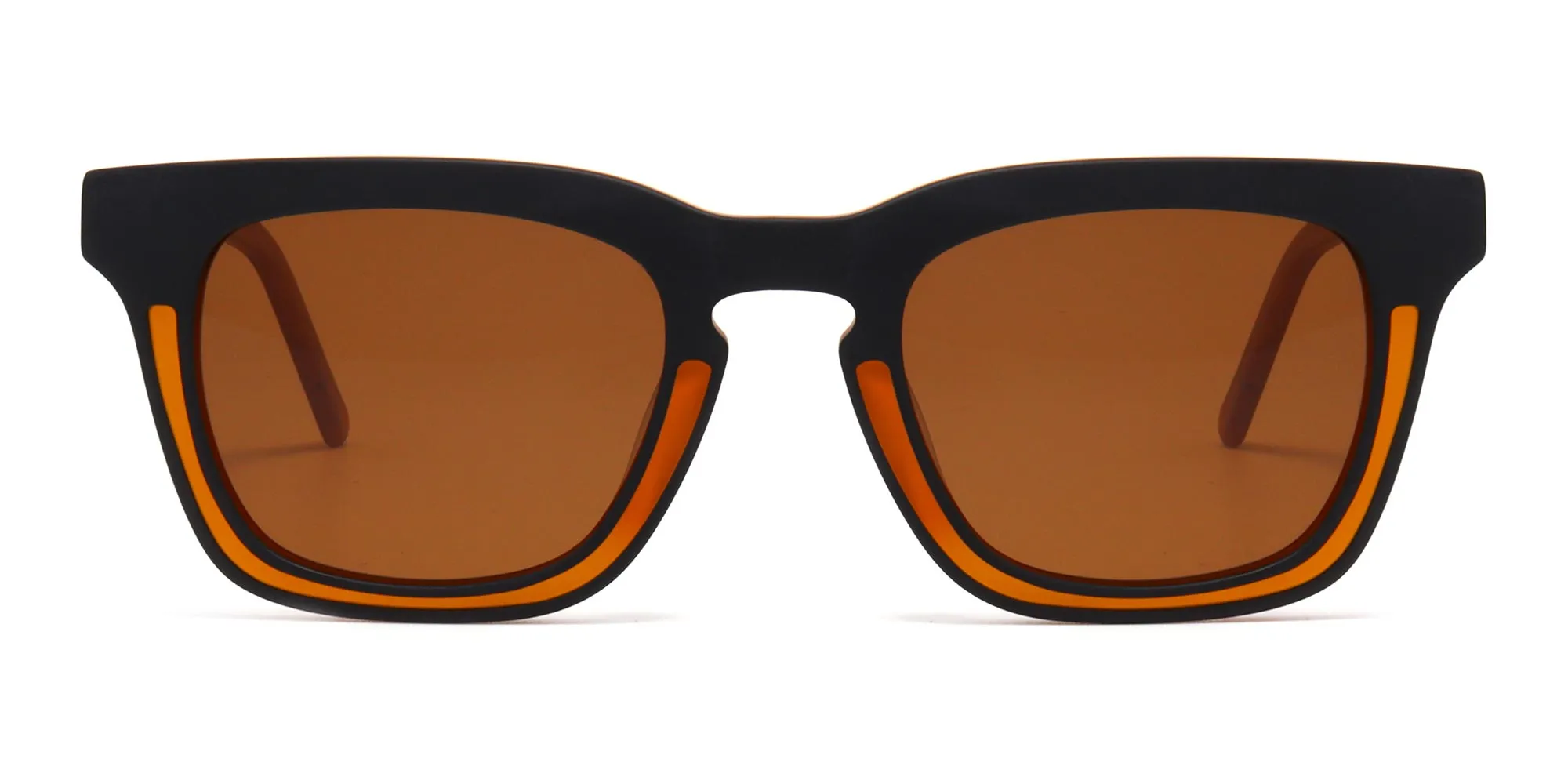 black and brown sunglasses-2