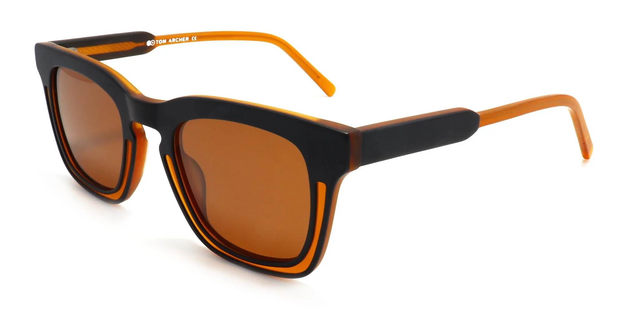 black and brown sunglasses-2