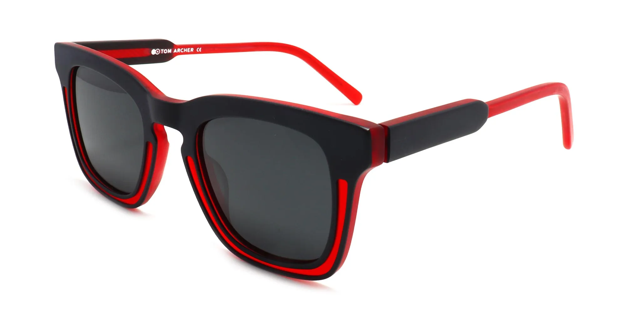 black and red sunglasses-2