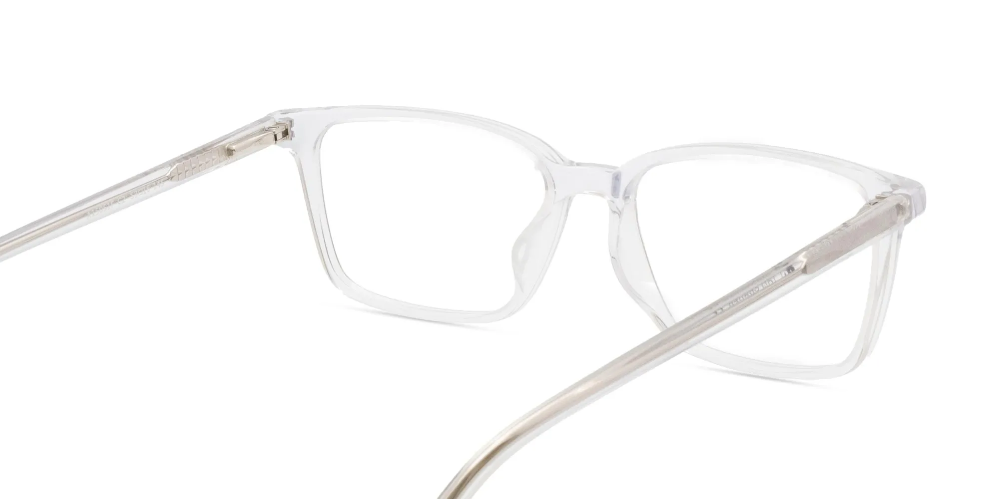 Transparent Spectacles Without Nose Pads-2