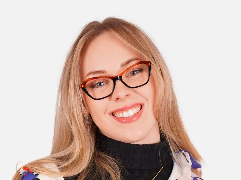 Womens Cat Eye Glasses-2