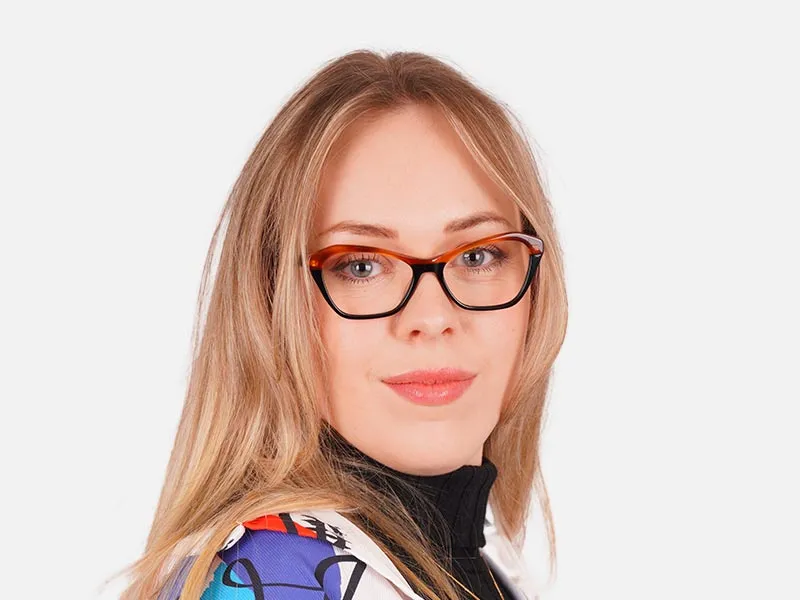 Womens Cat Eye Glasses-2