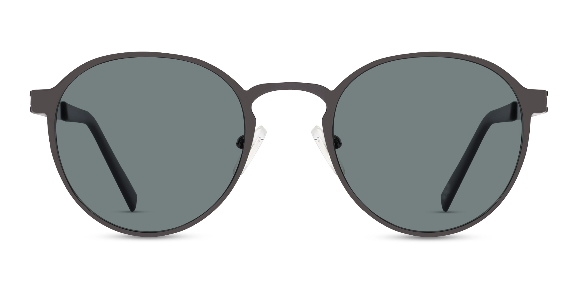 Black Round Metal Full-Rim Sunglasses 1 Black Round Metal Full-Rim Sunglasses 1