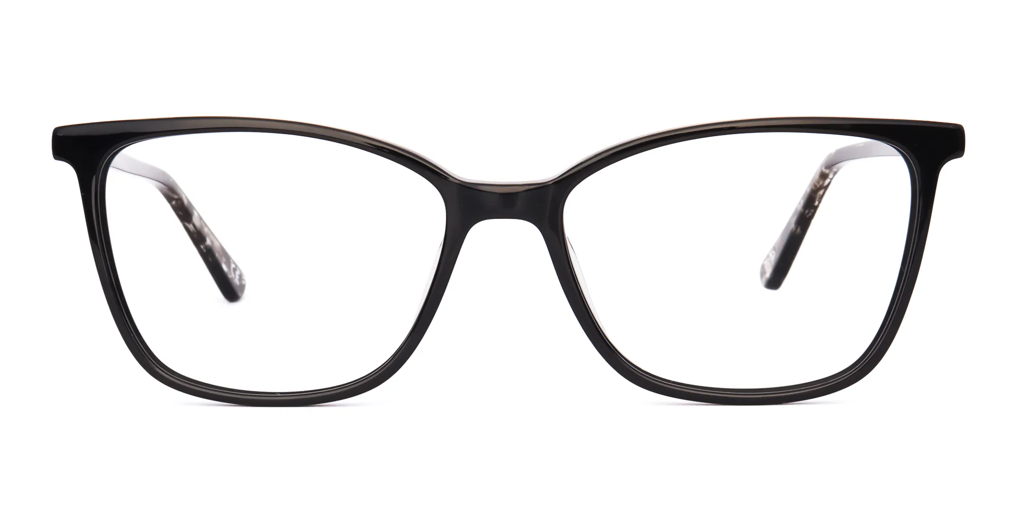black rectangular cat eye glasses-2 black rectangular cat eye glasses-2